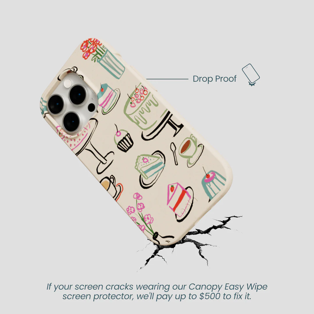 Seashell Pastry Hour iPhone 14 Pro Case - Image 5