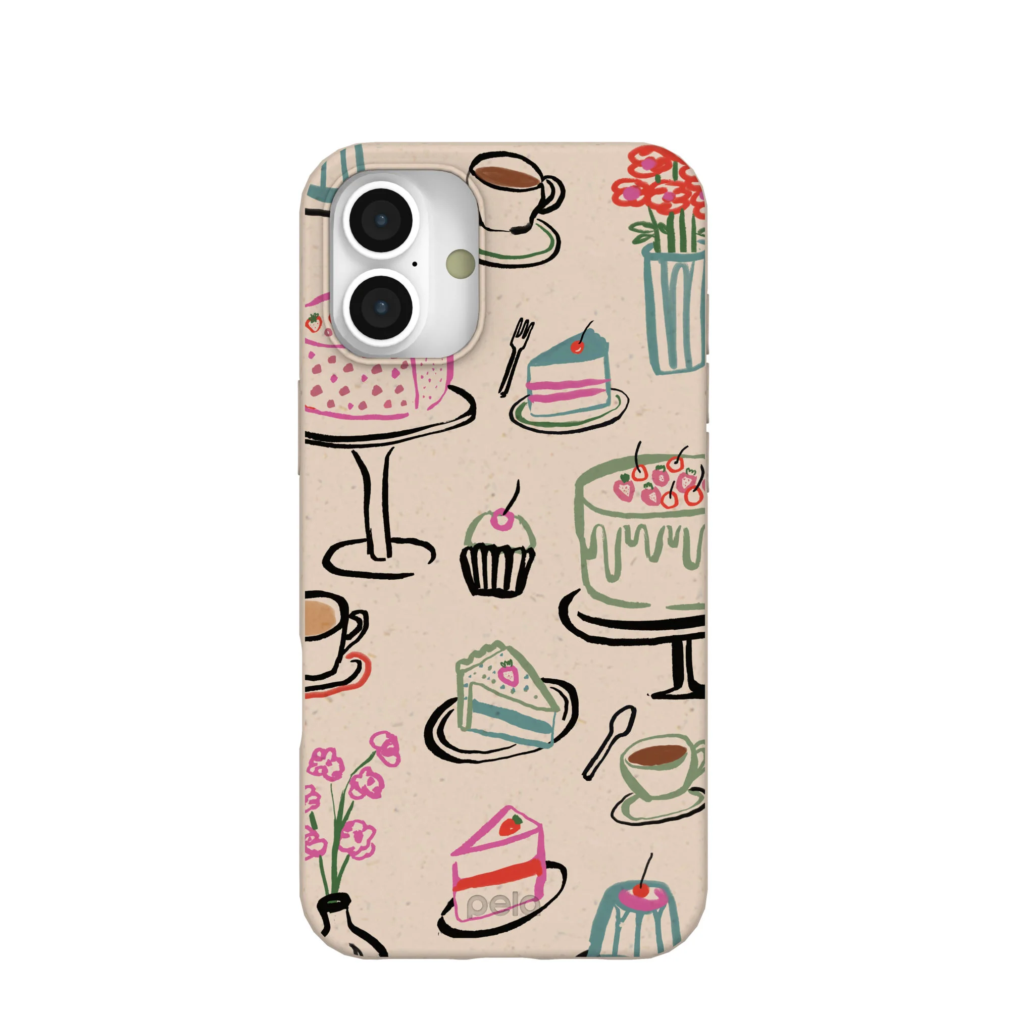 Seashell Pastry Hour iPhone 16 Plus Case