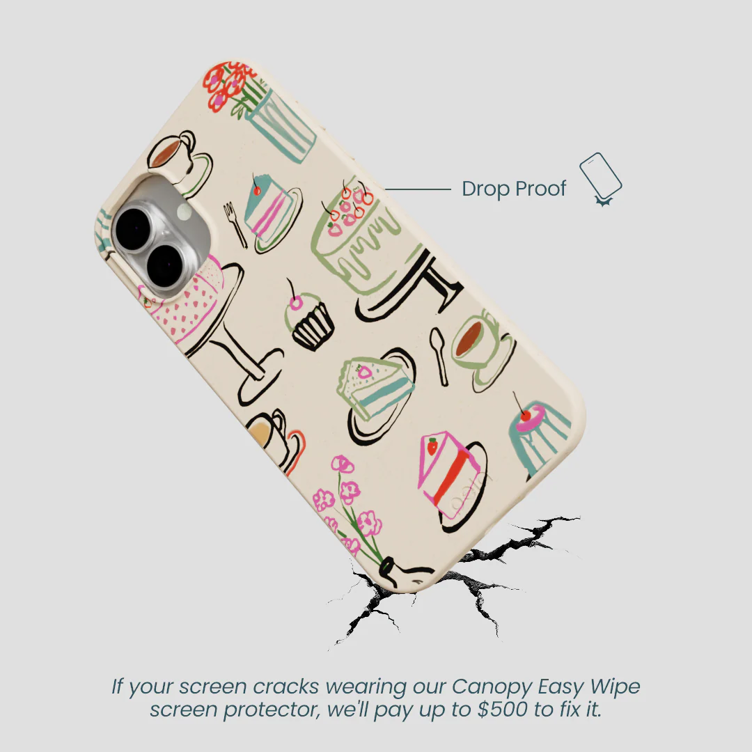 Seashell Pastry Hour iPhone 16 Plus Case - Image 5