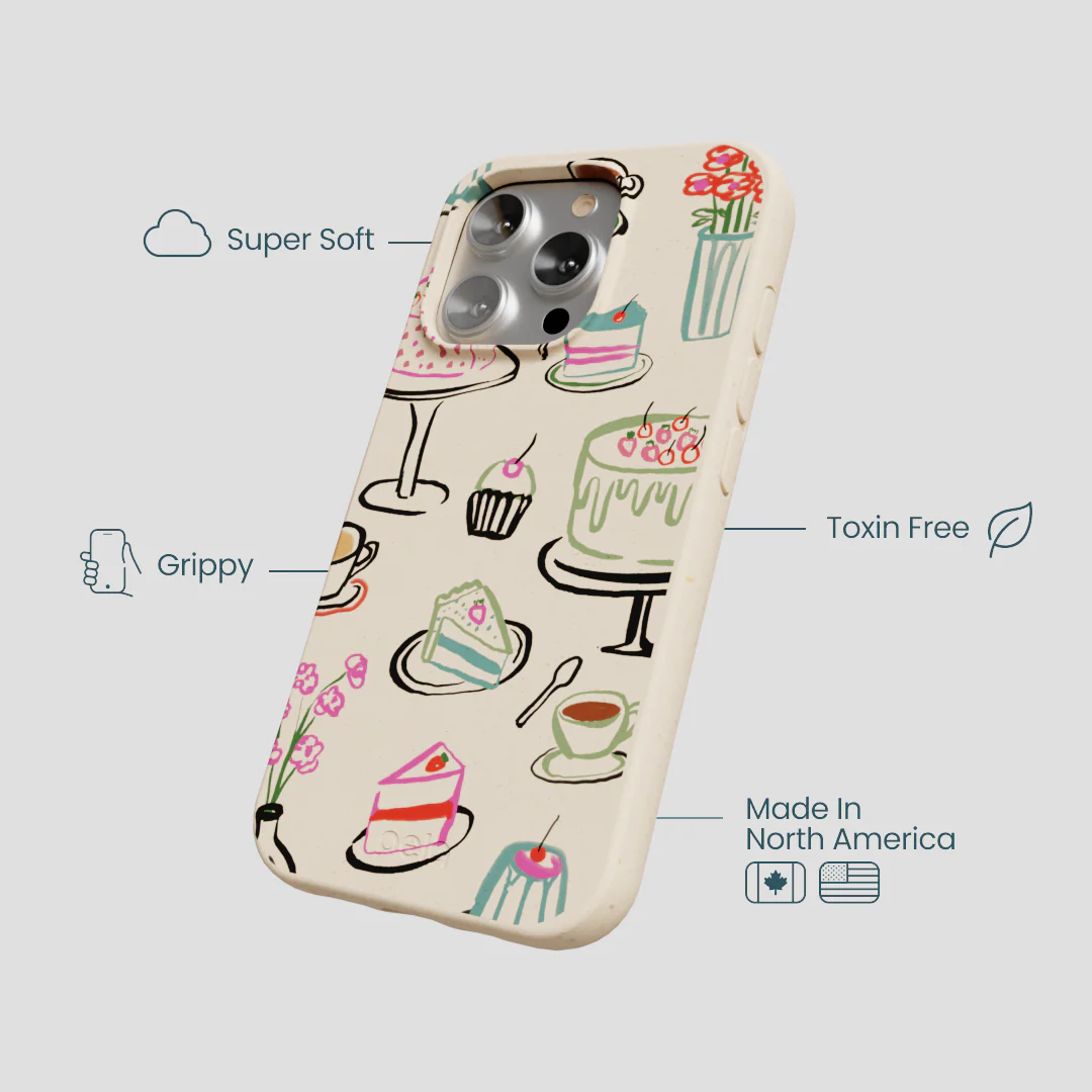 Seashell Pastry Hour iPhone 16 Pro Case - Image 4