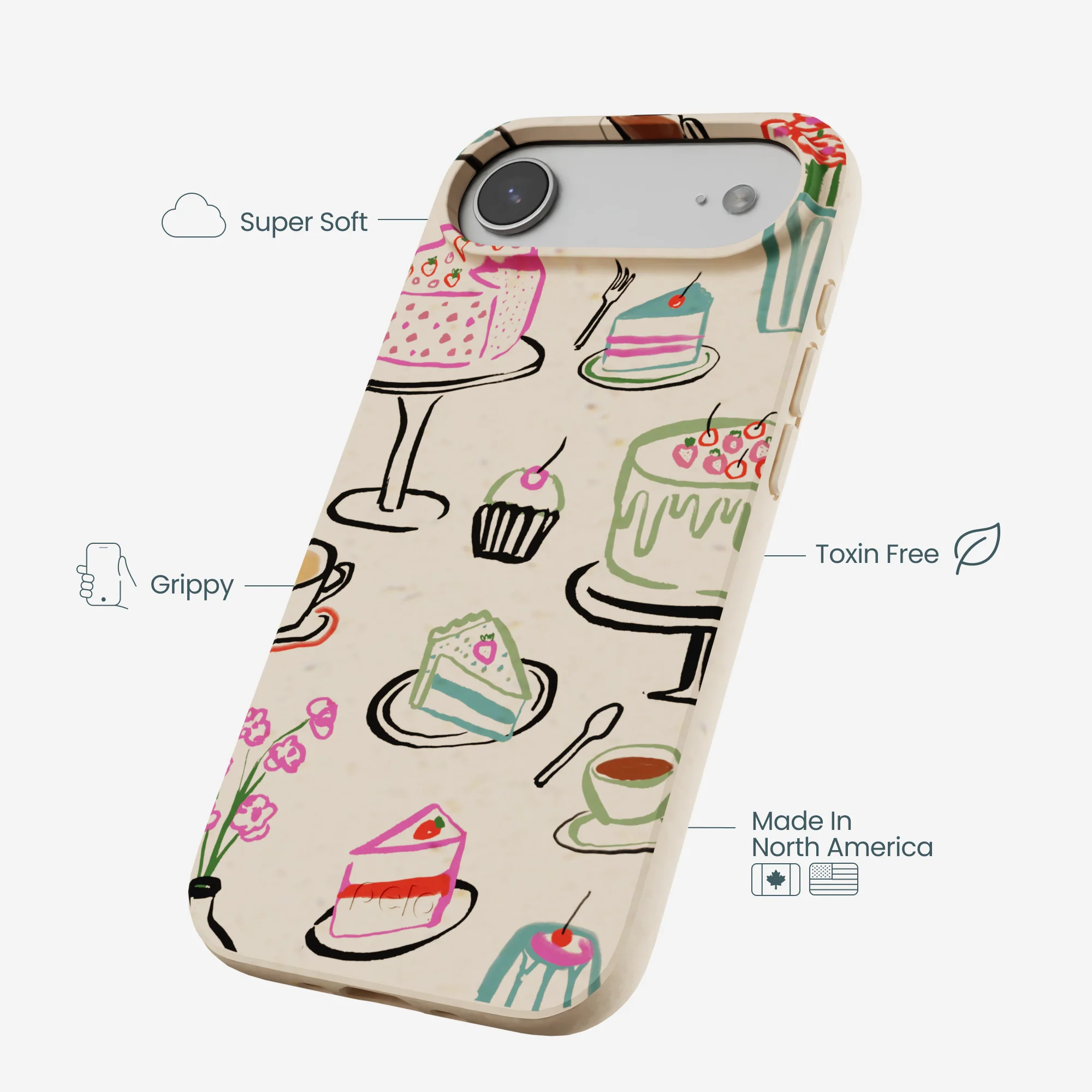 Seashell Pastry Hour iPhone Air Case - Image 4
