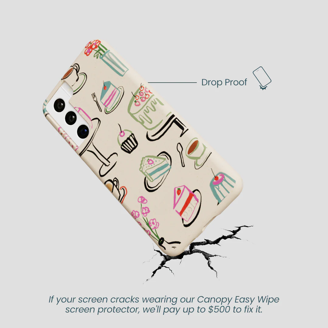 Seashell Pastry Hour Samsung Galaxy S22 Case - Image 5