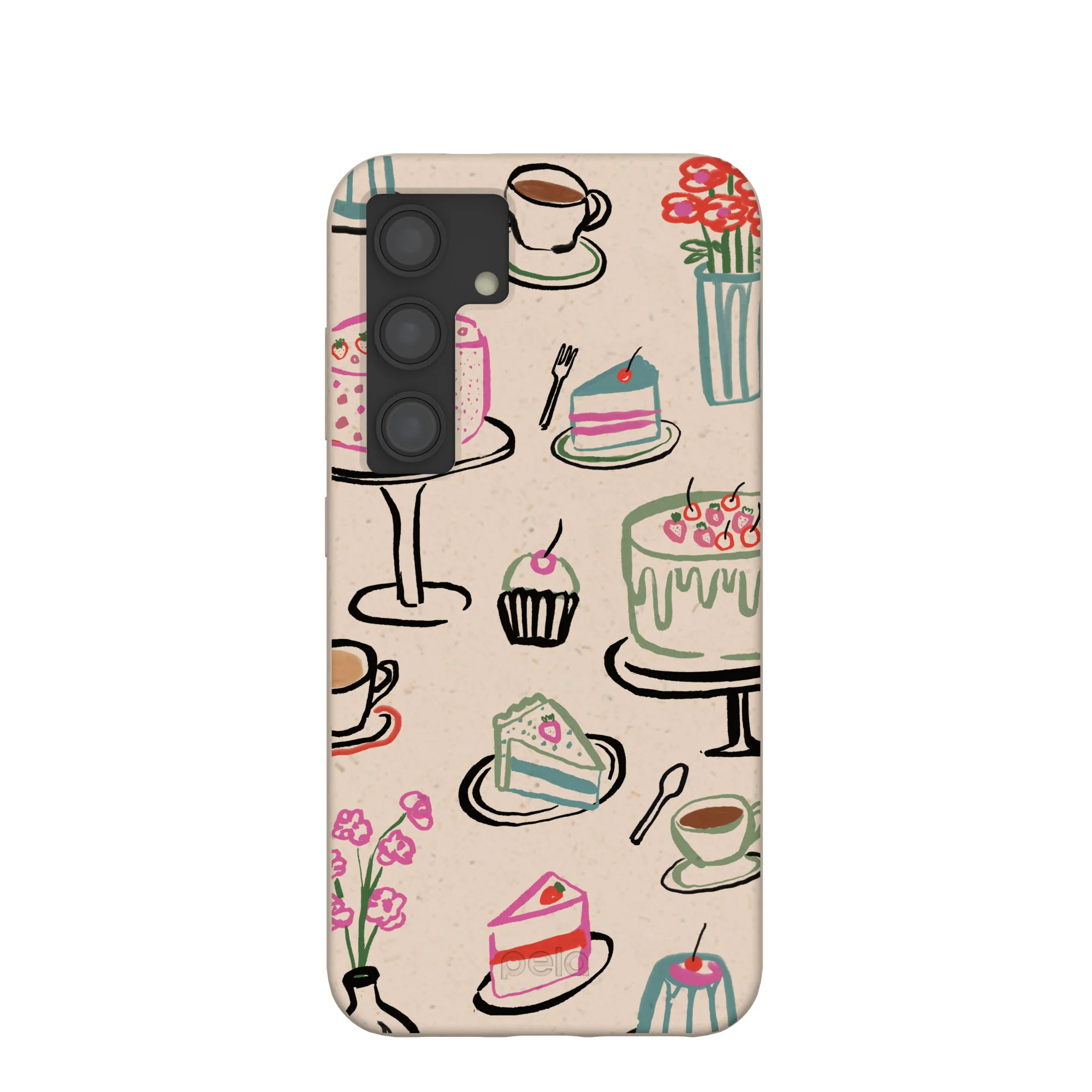 Seashell Pastry Hour Samsung Galaxy S24 Case