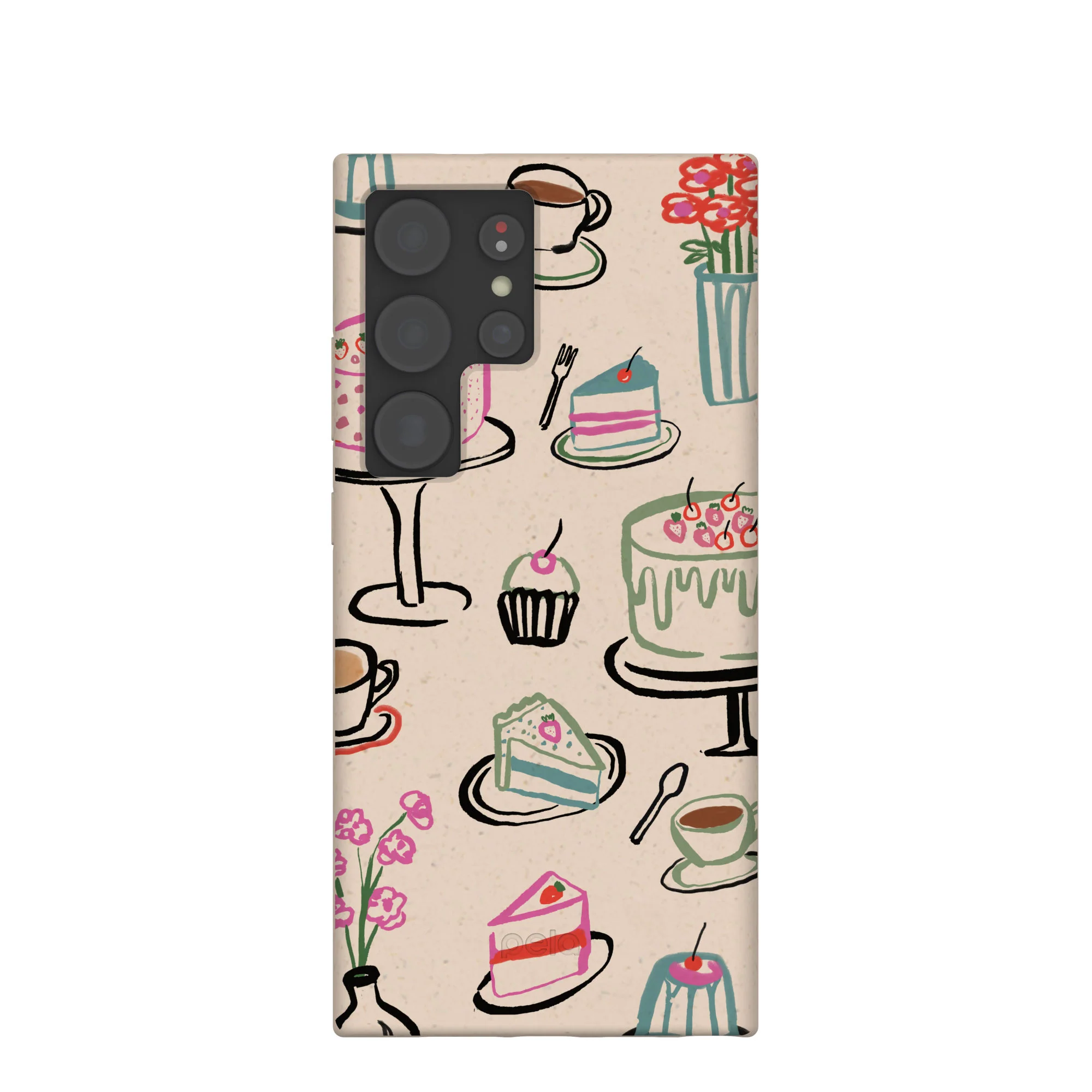 Seashell Pastry Hour Samsung Galaxy S24 Ultra Case