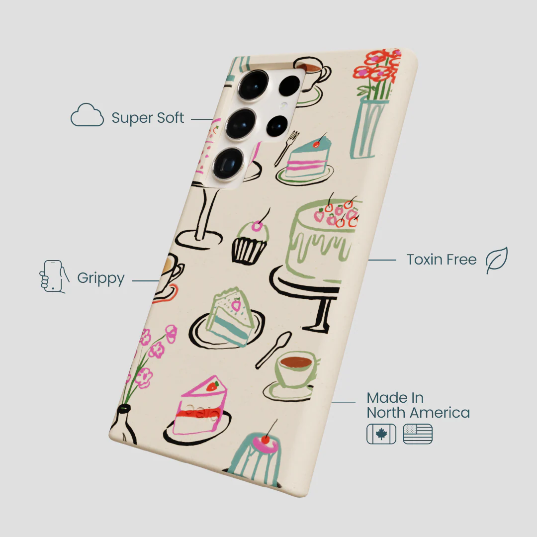Seashell Pastry Hour Samsung Galaxy S24 Ultra Case - Image 4