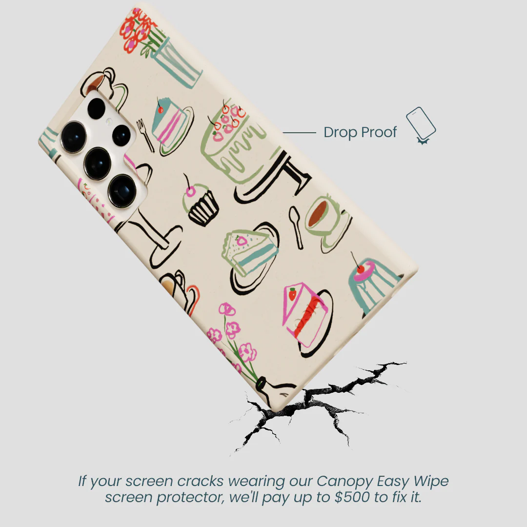 Seashell Pastry Hour Samsung Galaxy S24 Ultra Case - Image 5