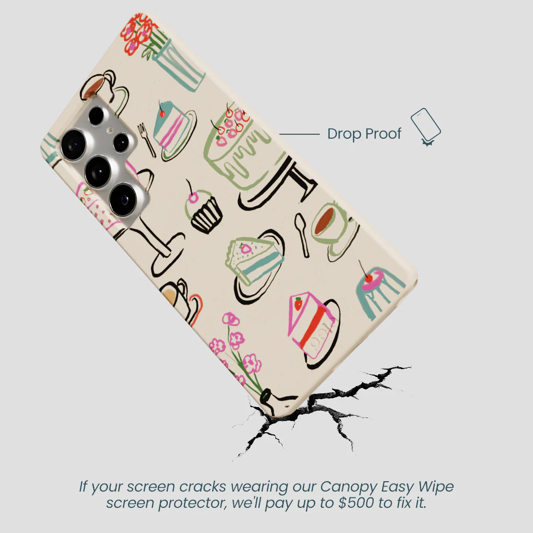 Seashell Pastry Hour Samsung Galaxy S25 Ultra Case - Image 5