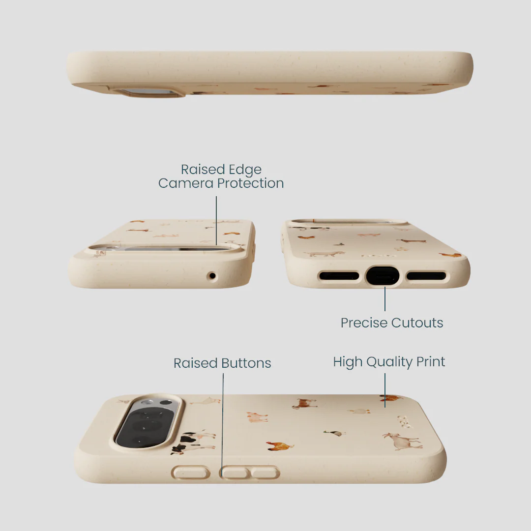 Seashell Pasture Party Google Pixel 10/10 Pro Case - Image 2