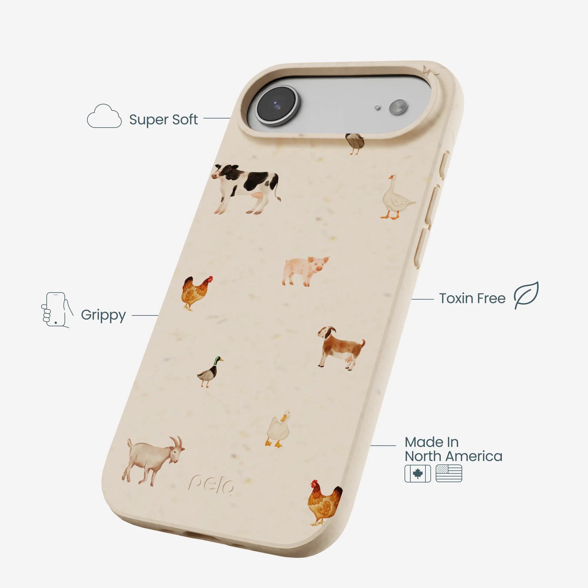 Seashell Pasture Party iPhone Air Case - Image 3