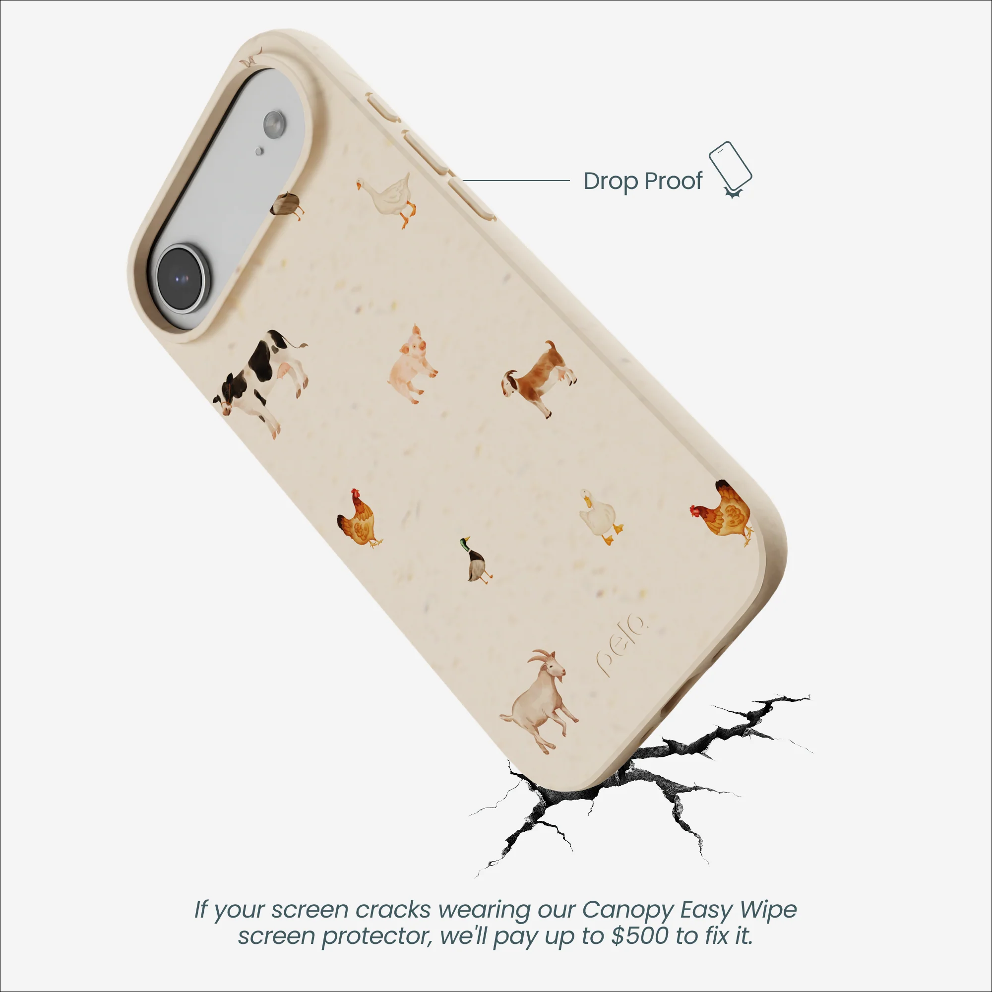Seashell Pasture Party iPhone Air Case - Image 4