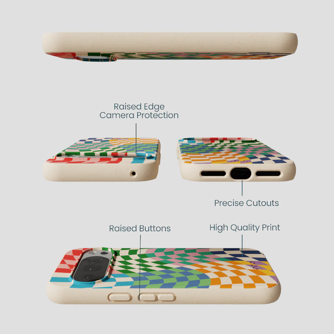 Seashell Patchwork Google Pixel 10/10 Pro Case - Image 3