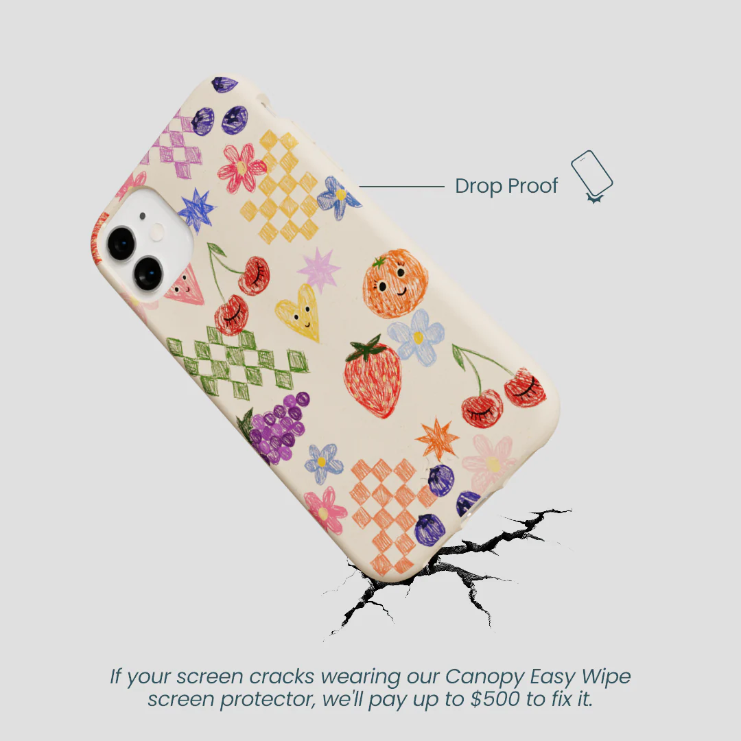 Seashell Pencil Doodles iPhone 11 Case - Image 5