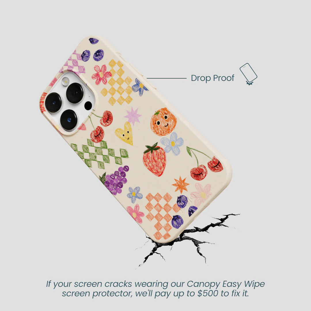 Seashell Pencil Doodles iPhone 13 Pro Case - Image 5