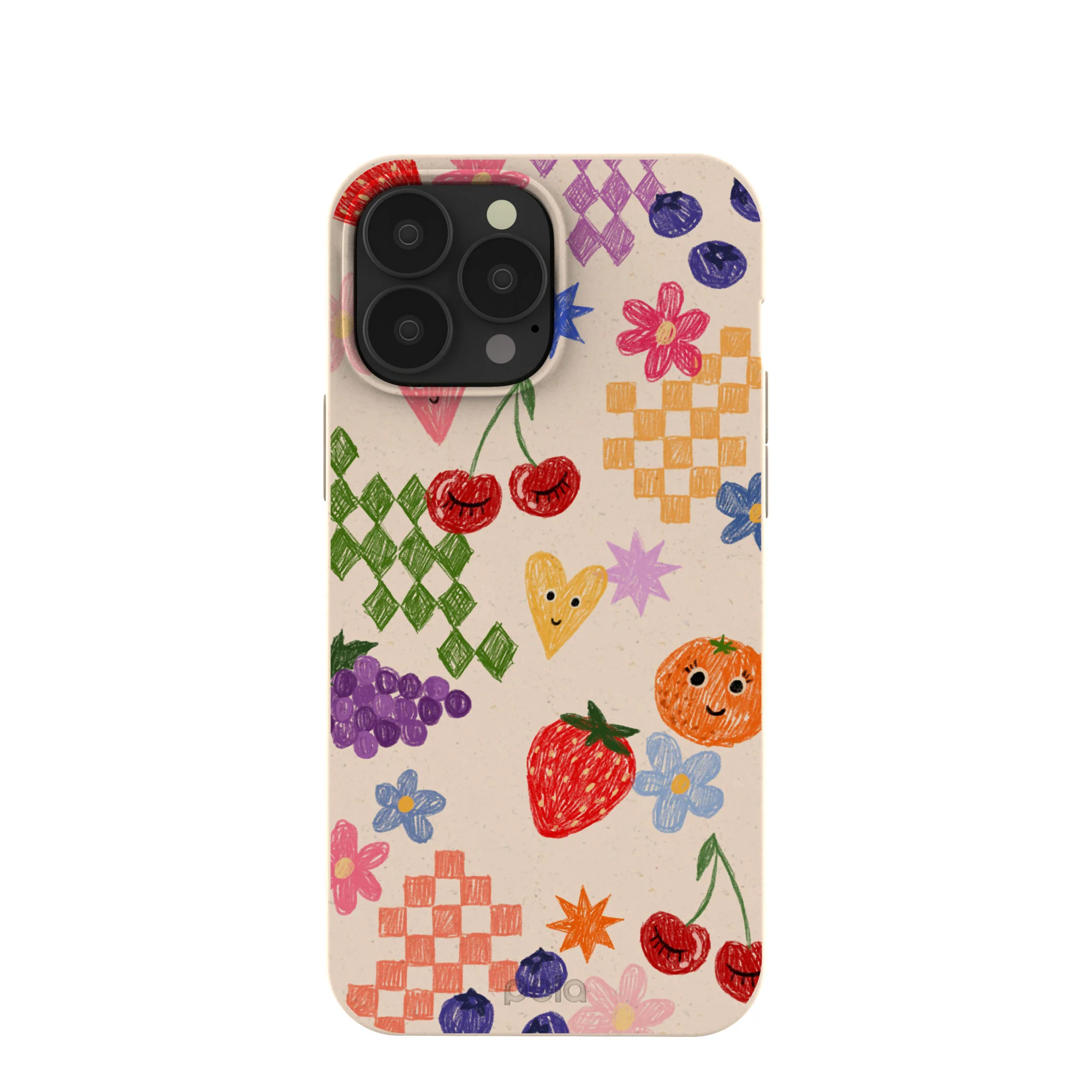 Seashell Pencil Doodles iPhone 13 Pro Max Case