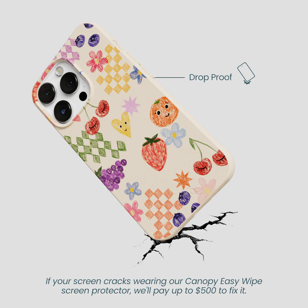 Seashell Pencil Doodles iPhone 13 Pro Max Case - Image 5