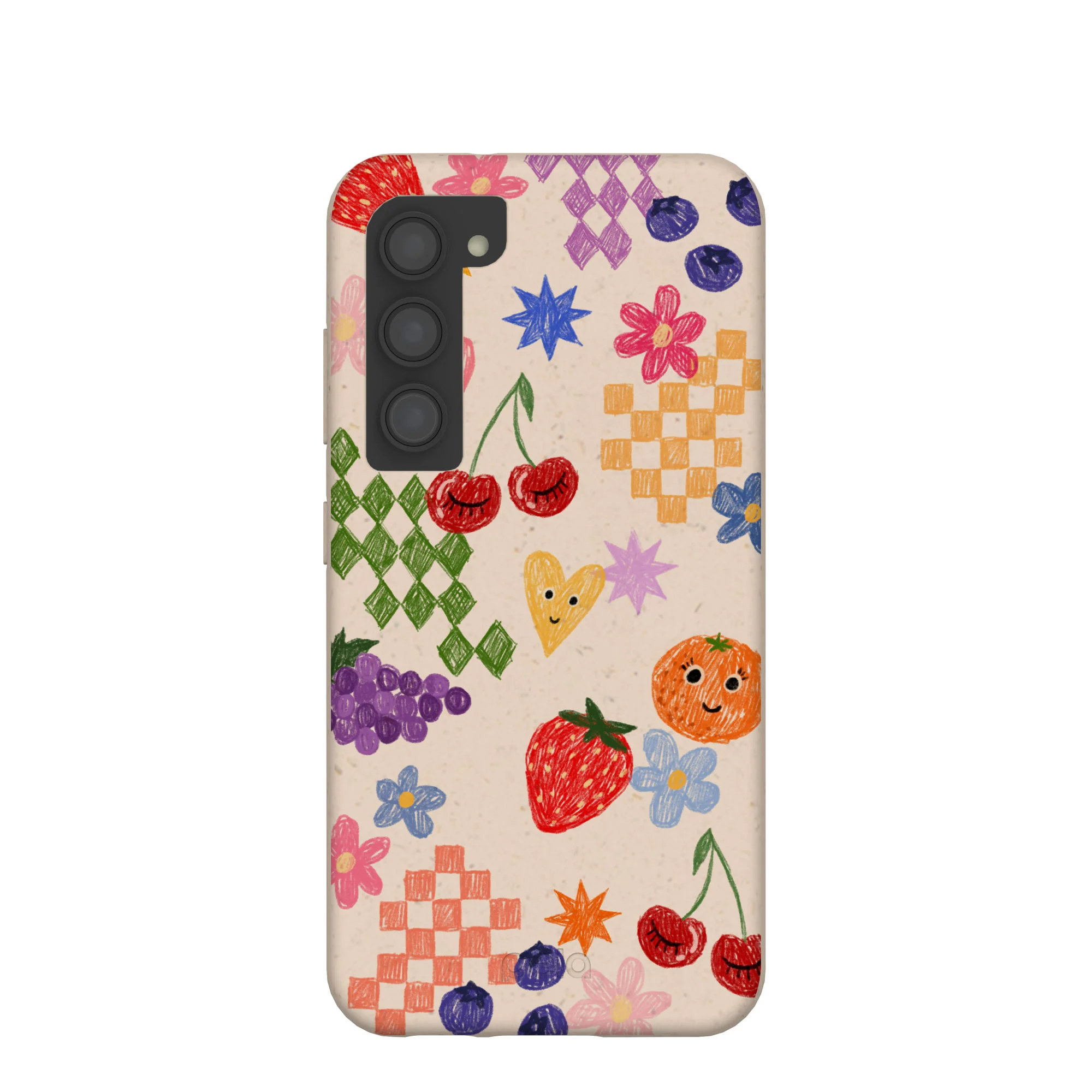 Seashell Pencil Doodles Samsung Galaxy S23 Case