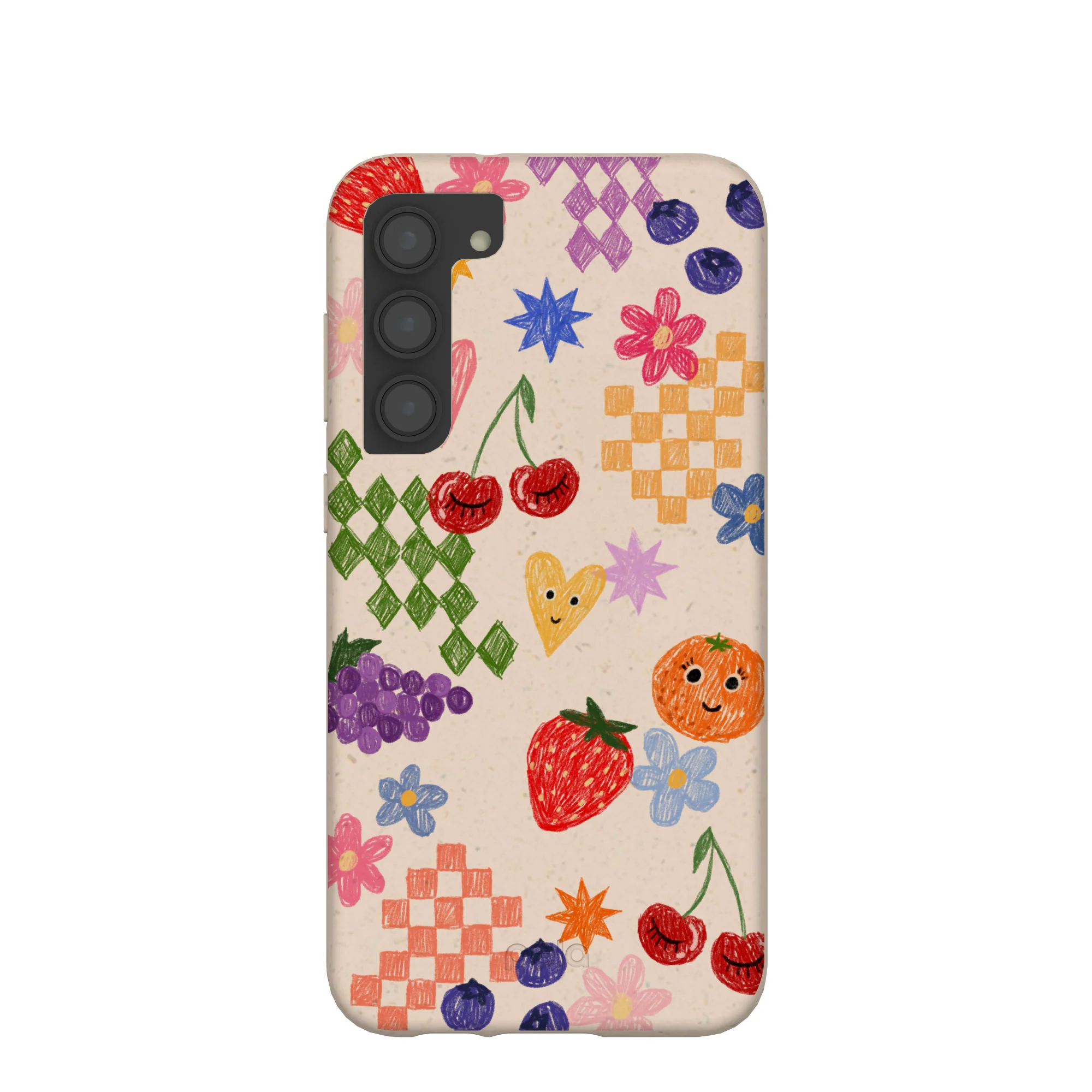 Seashell Pencil Doodles Samsung Galaxy S23+(Plus) Case