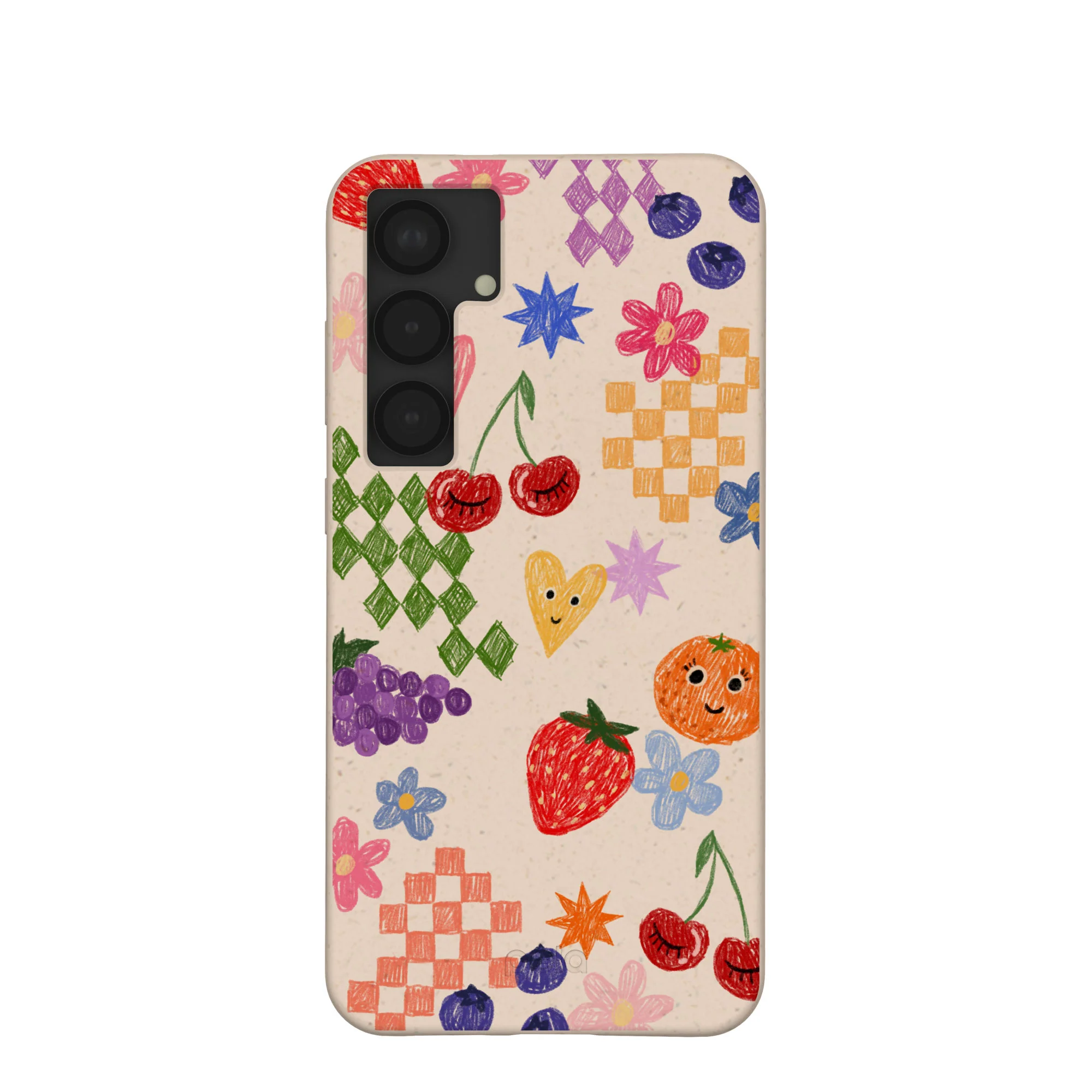Seashell Pencil Doodles Samsung Galaxy S25+(Plus) Case