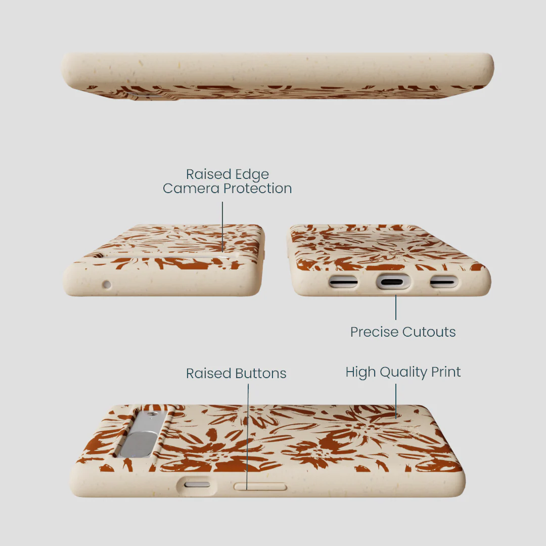 Seashell Petal Burst Google Pixel 7a Case - Image 3