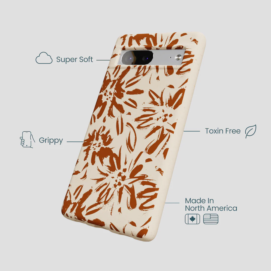 Seashell Petal Burst Google Pixel 7a Case - Image 4