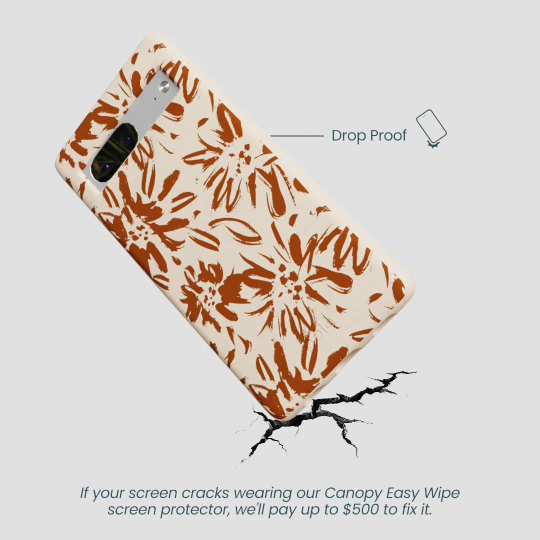 Seashell Petal Burst Google Pixel 7a Case - Image 5