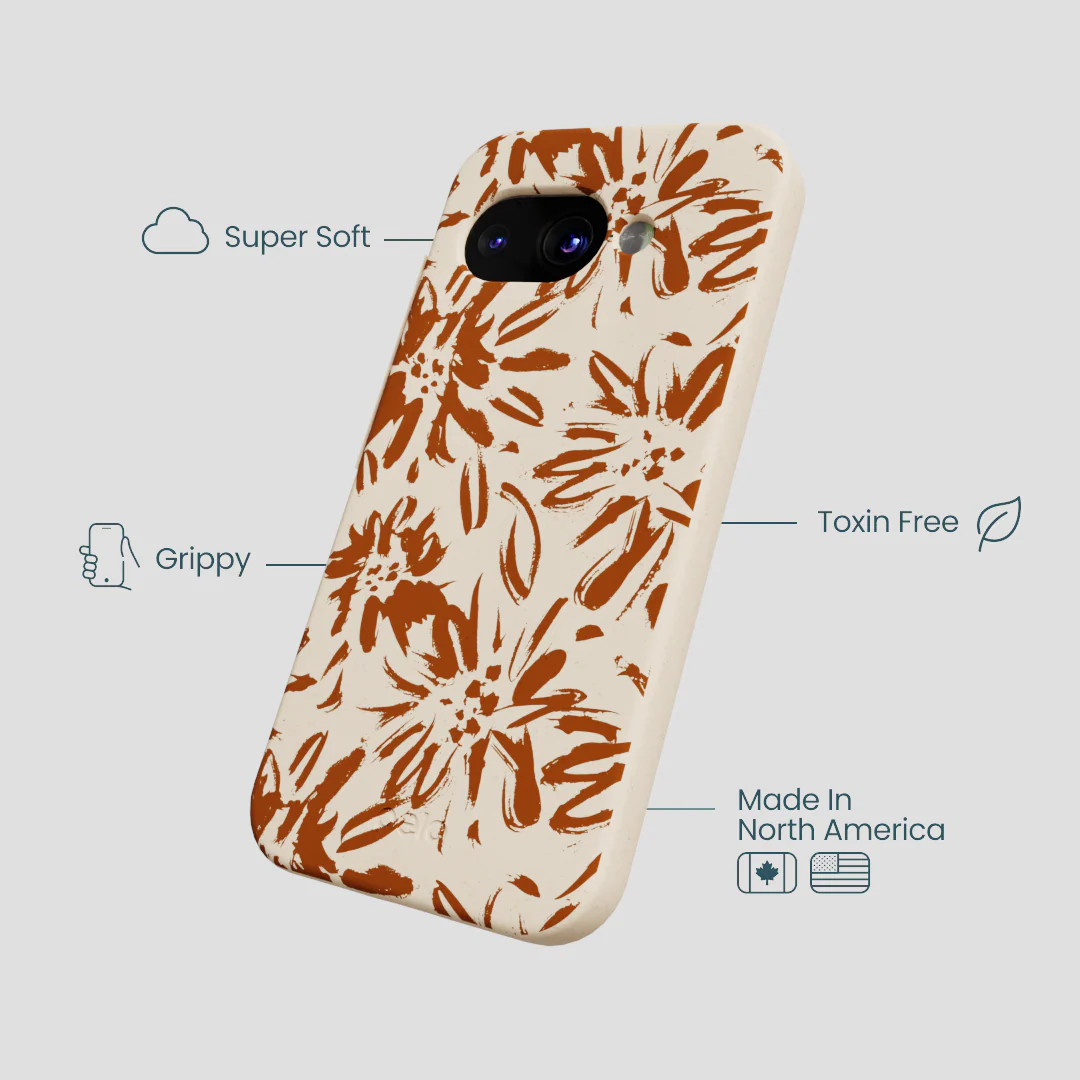 Seashell Petal Burst Google Pixel 9a Case - Image 4