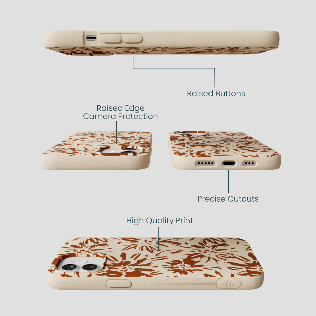 Seashell Petal Burst iPhone 12/ iPhone 12 Pro Case - Image 3