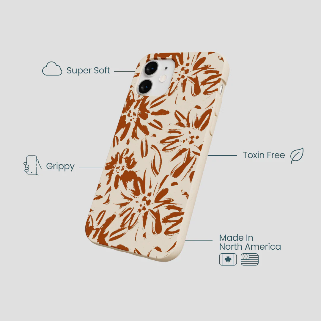 Seashell Petal Burst iPhone 12 Mini Case - Image 4