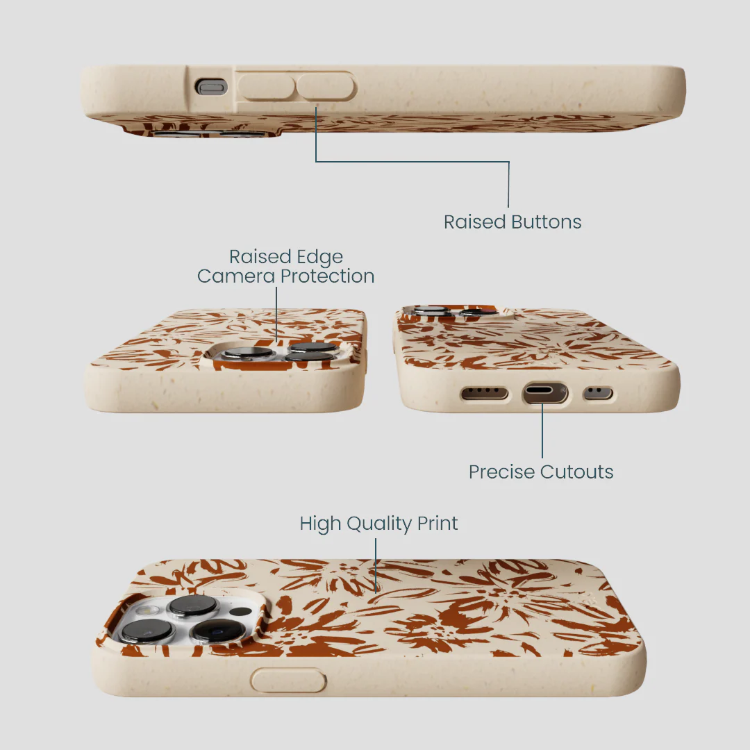 Seashell Petal Burst iPhone 13 Pro Max Case - Image 3
