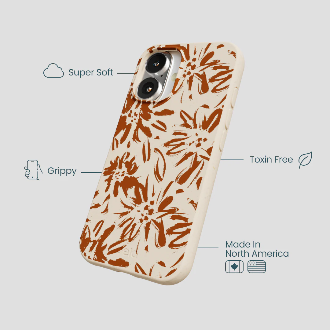 Seashell Petal Burst iPhone 16 Case - Image 4