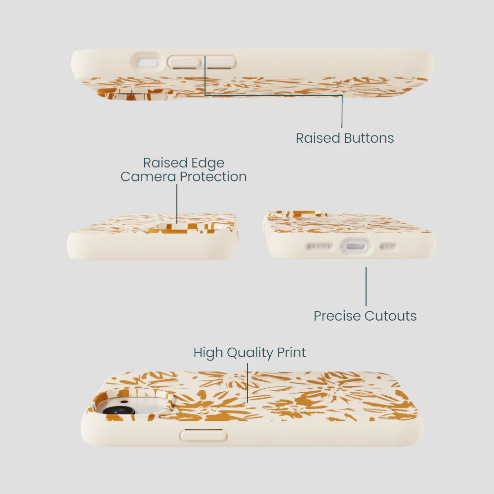 Seashell Petal Burst iPhone 16e/17e Case - Image 3