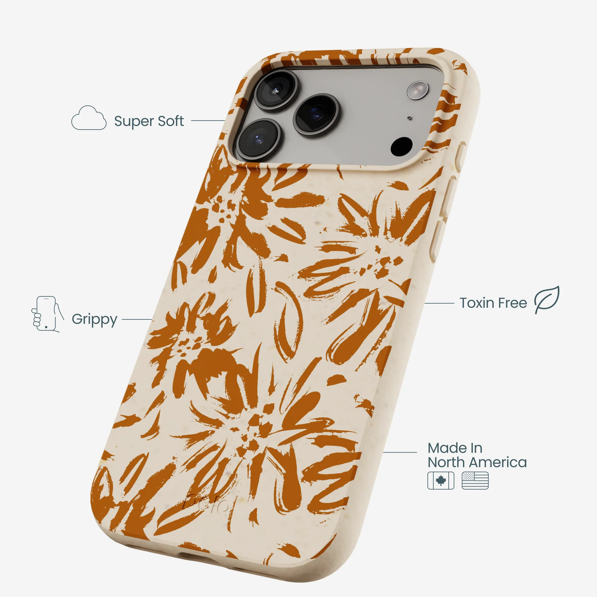 Seashell Petal Burst iPhone 17 Pro Max Case - Image 4
