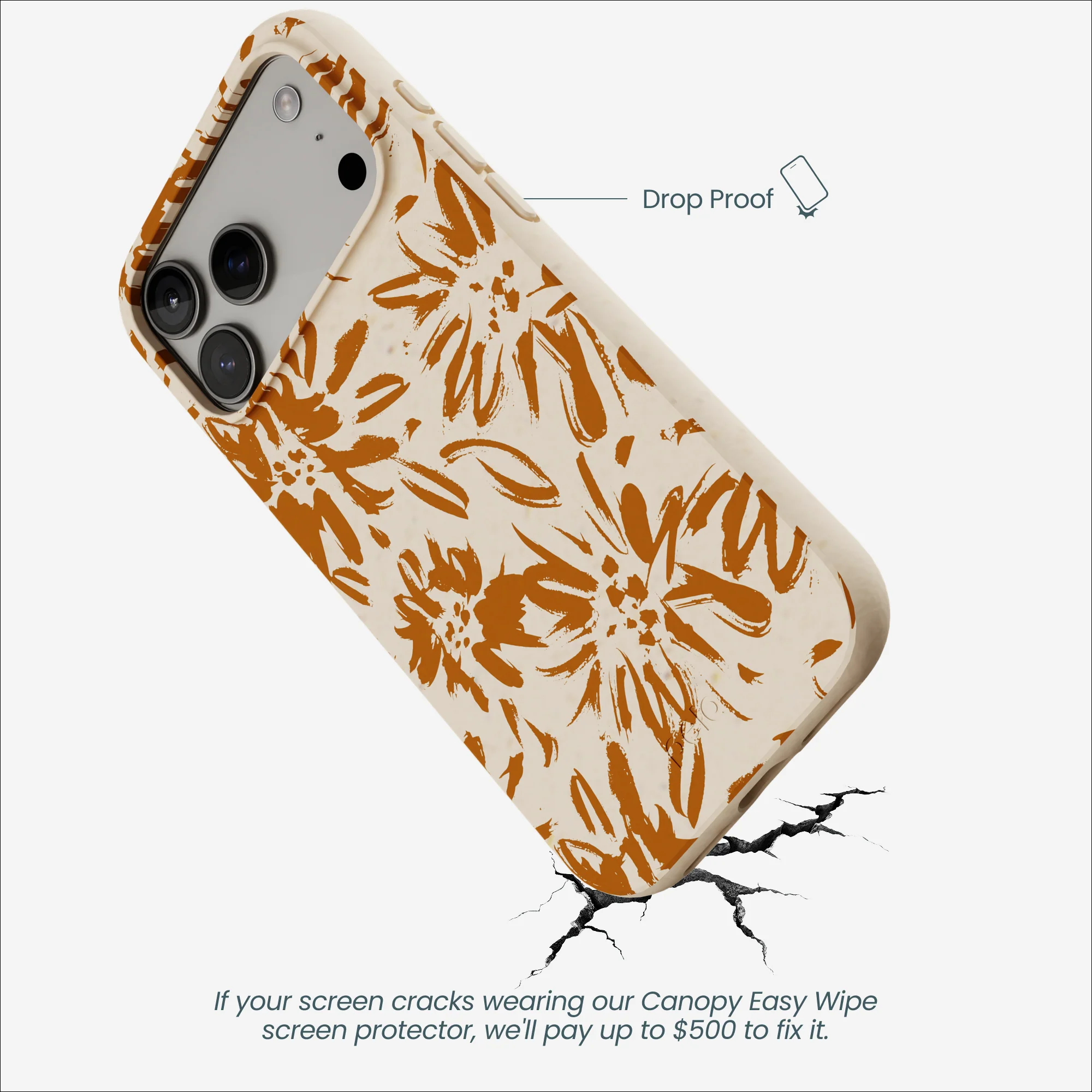 Seashell Petal Burst iPhone 17 Pro Max Case - Image 5