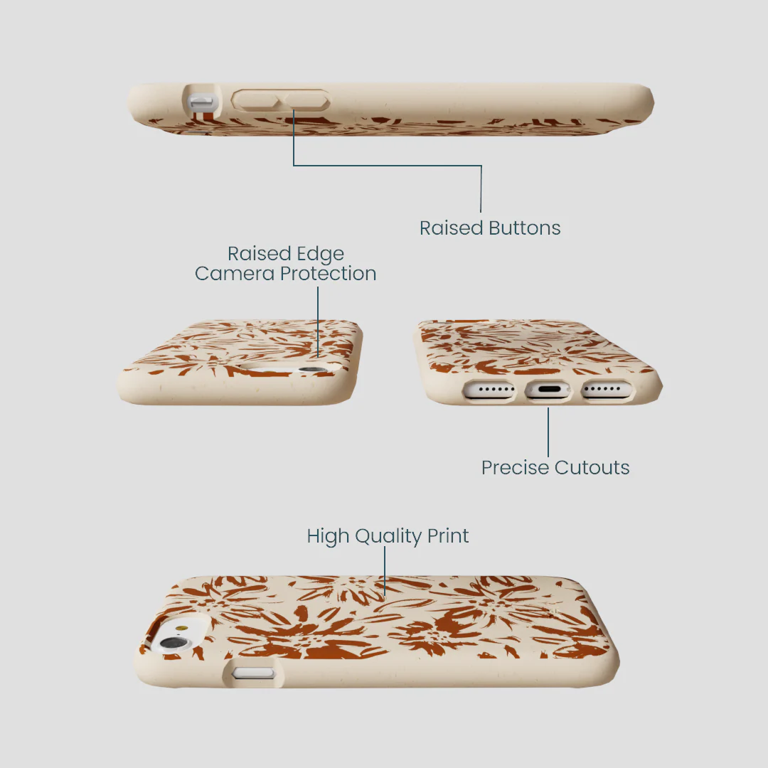 Seashell Petal Burst iPhone 6/6s/7/8/SE Case - Image 3