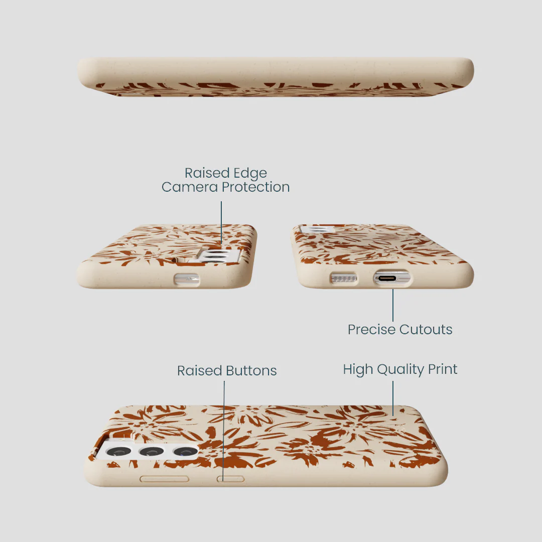 Seashell Petal Burst Samsung Galaxy S21 Case - Image 3