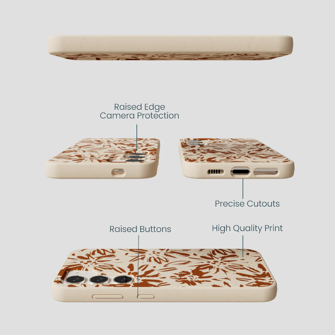 Seashell Petal Burst Samsung Galaxy S23 Case - Image 3