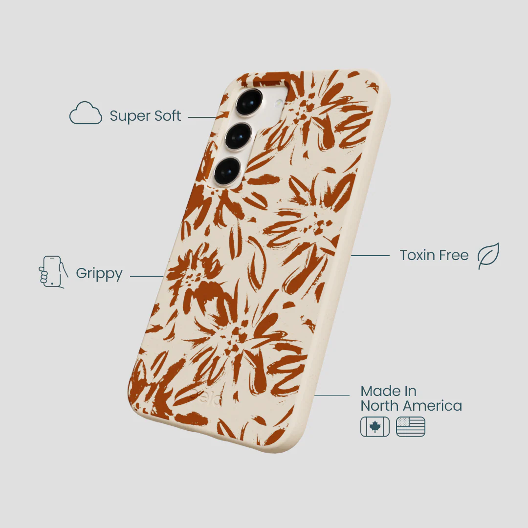Seashell Petal Burst Samsung Galaxy S24 Case - Image 4