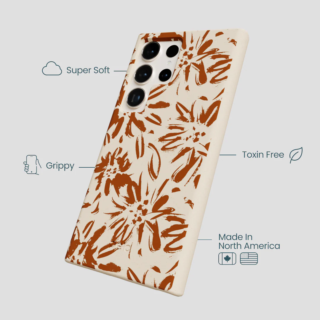 Seashell Petal Burst Samsung Galaxy S24 Ultra Case - Image 4