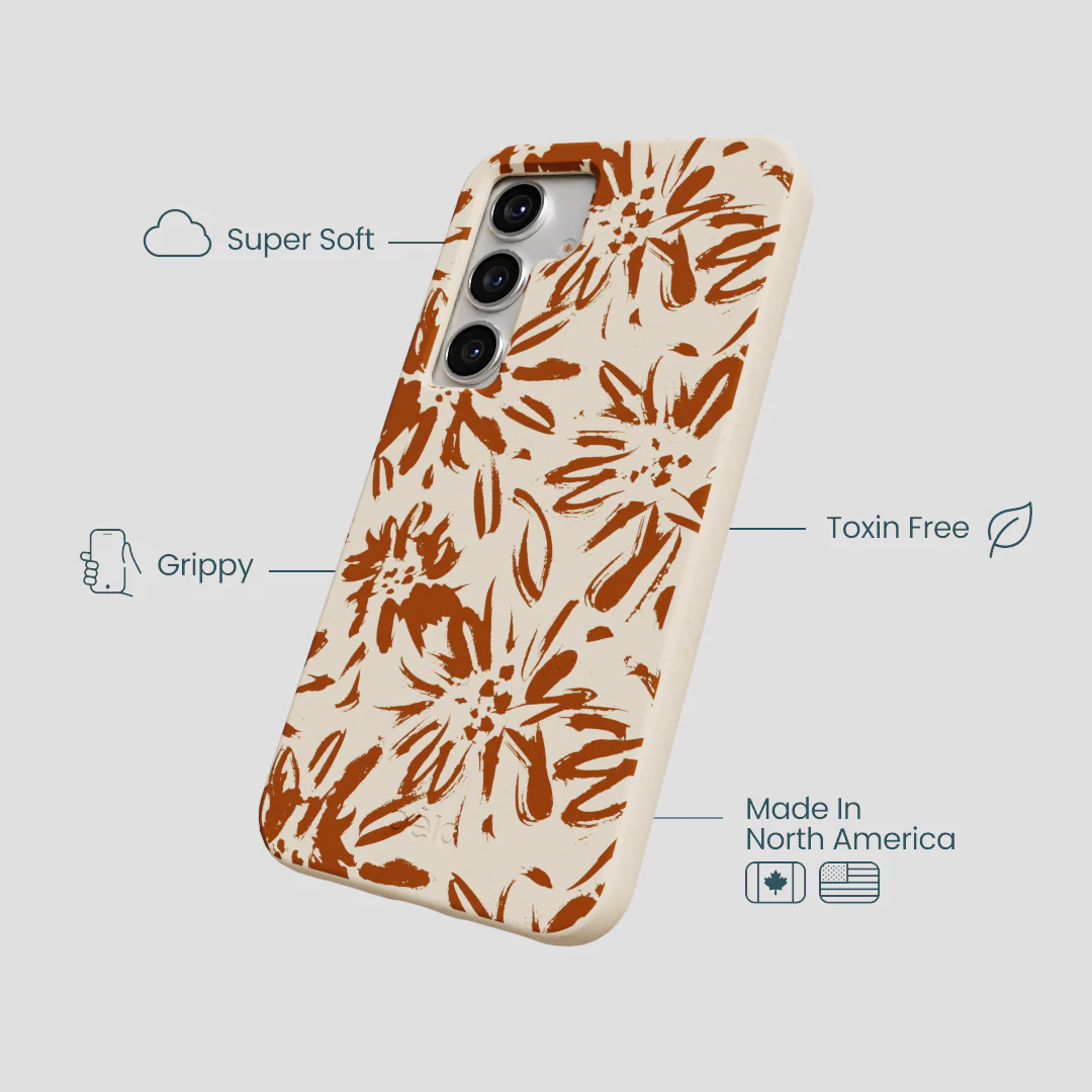 Seashell Petal Burst Samsung Galaxy S25 Case - Image 4