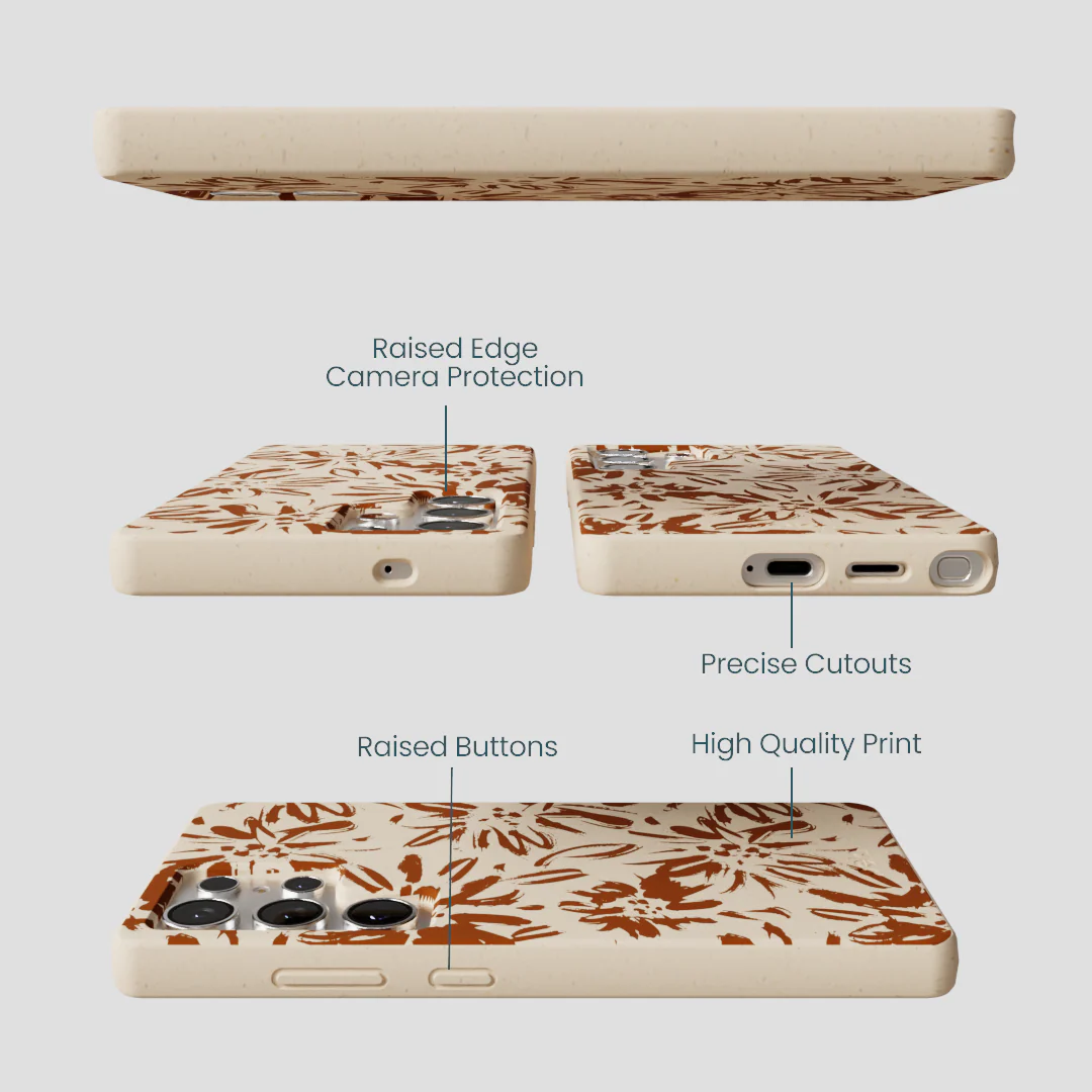 Seashell Petal Burst Samsung Galaxy S25 Ultra Case - Image 3