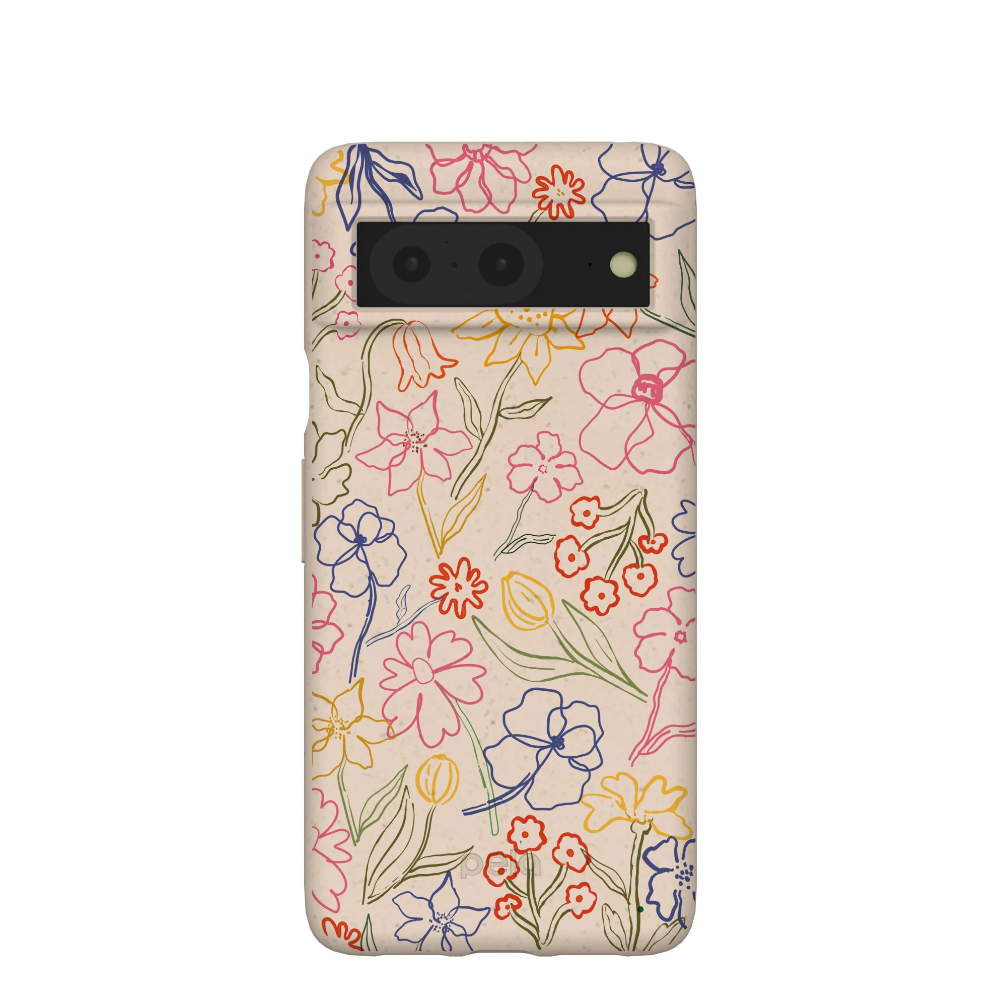 Seashell Petals Sketch Google Pixel 8 Case