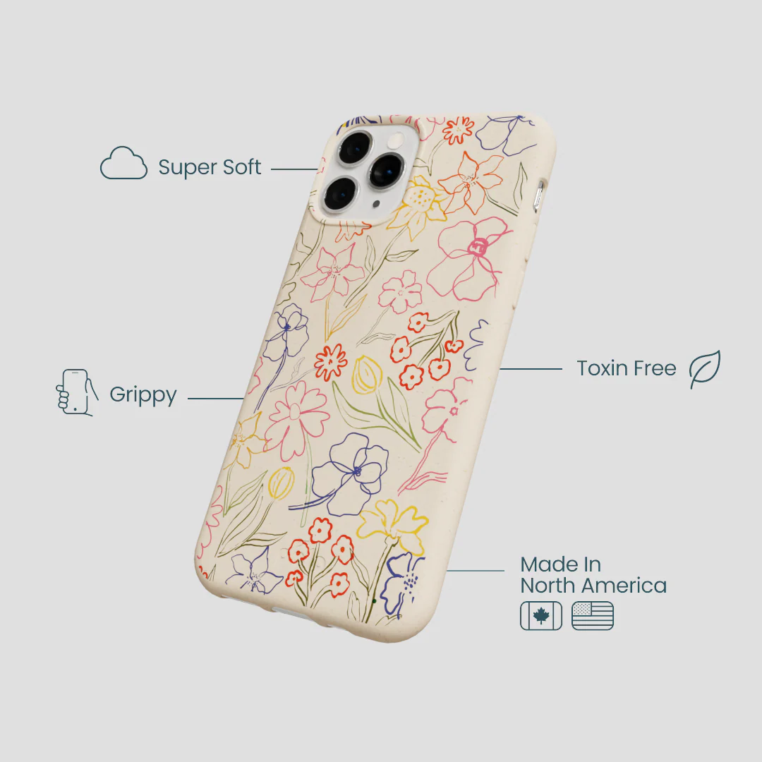 Seashell Petals Sketch iPhone 11 Pro Case - Image 4