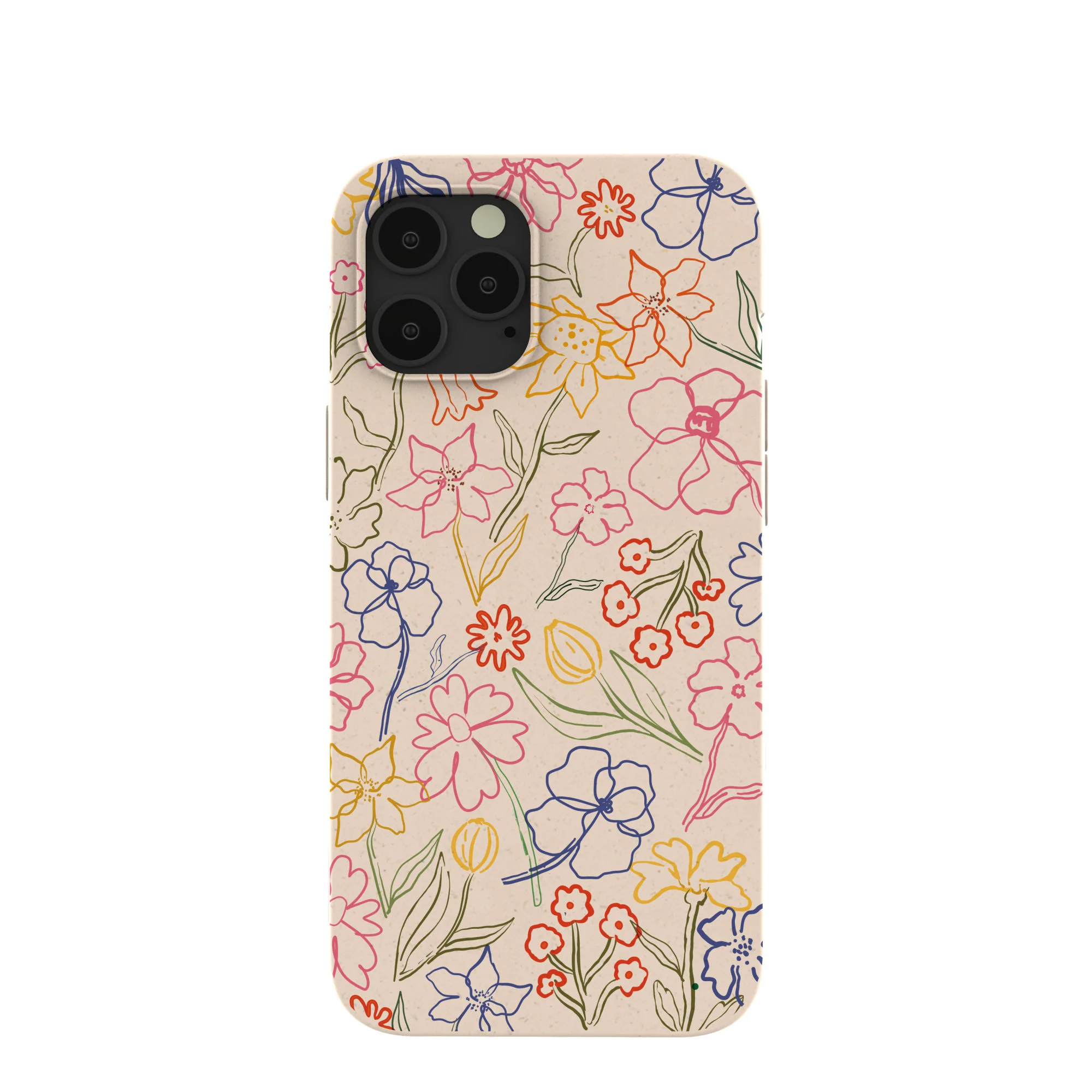 Seashell Petals Sketch iPhone 12 Pro Max Case
