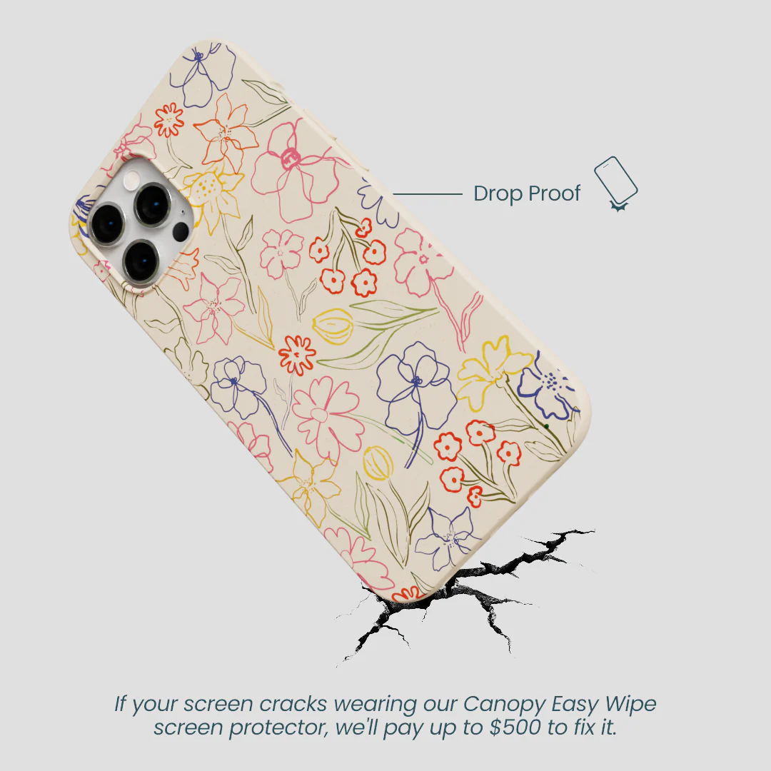 Seashell Petals Sketch iPhone 12 Pro Max Case - Image 5