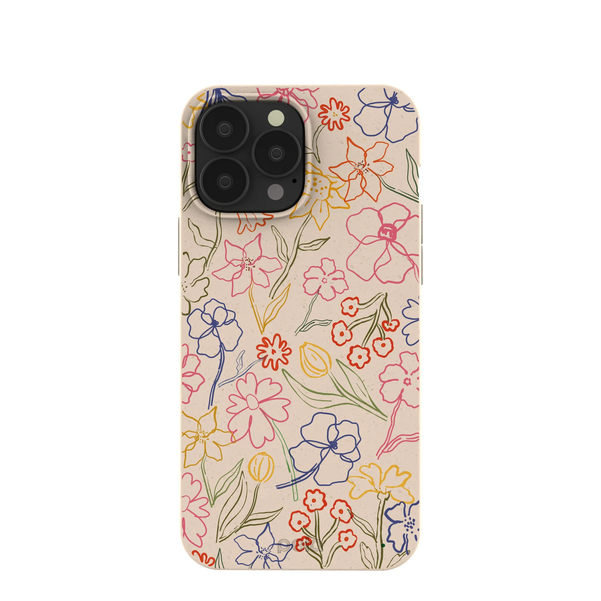 Seashell Petals Sketch iPhone 13 Pro Max Case
