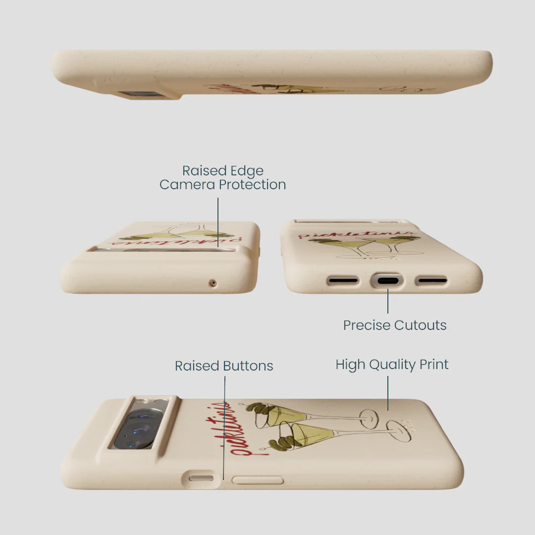 Seashell Pickletinis Google Pixel 8 Pro Case - Image 3