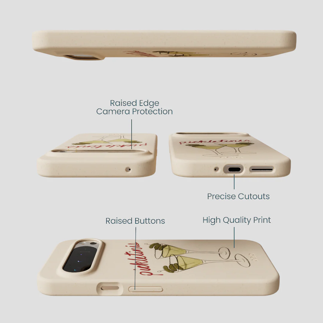 Seashell Pickletinis Google Pixel 9 Pro XL Case - Image 3