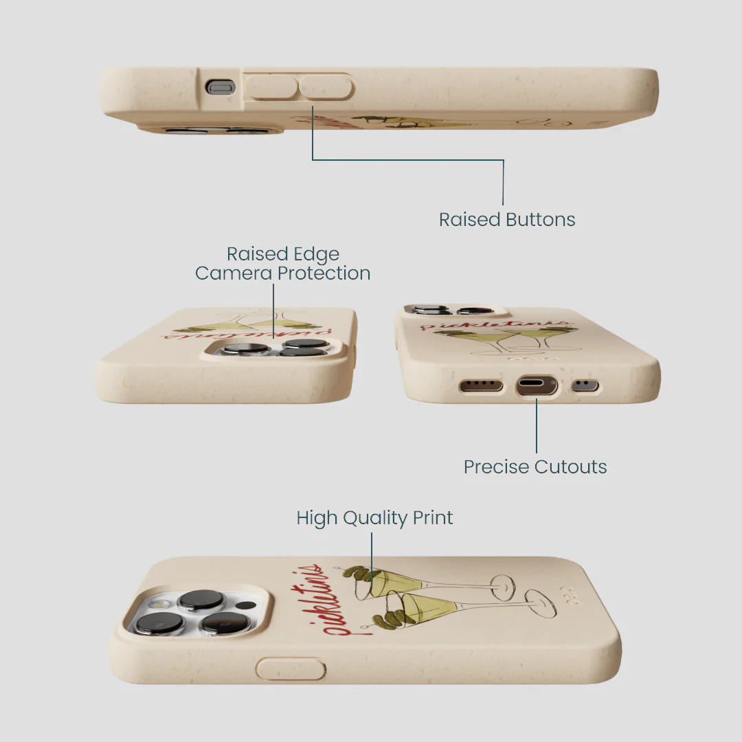 Seashell Pickletinis iPhone 13 Pro Case - Image 3
