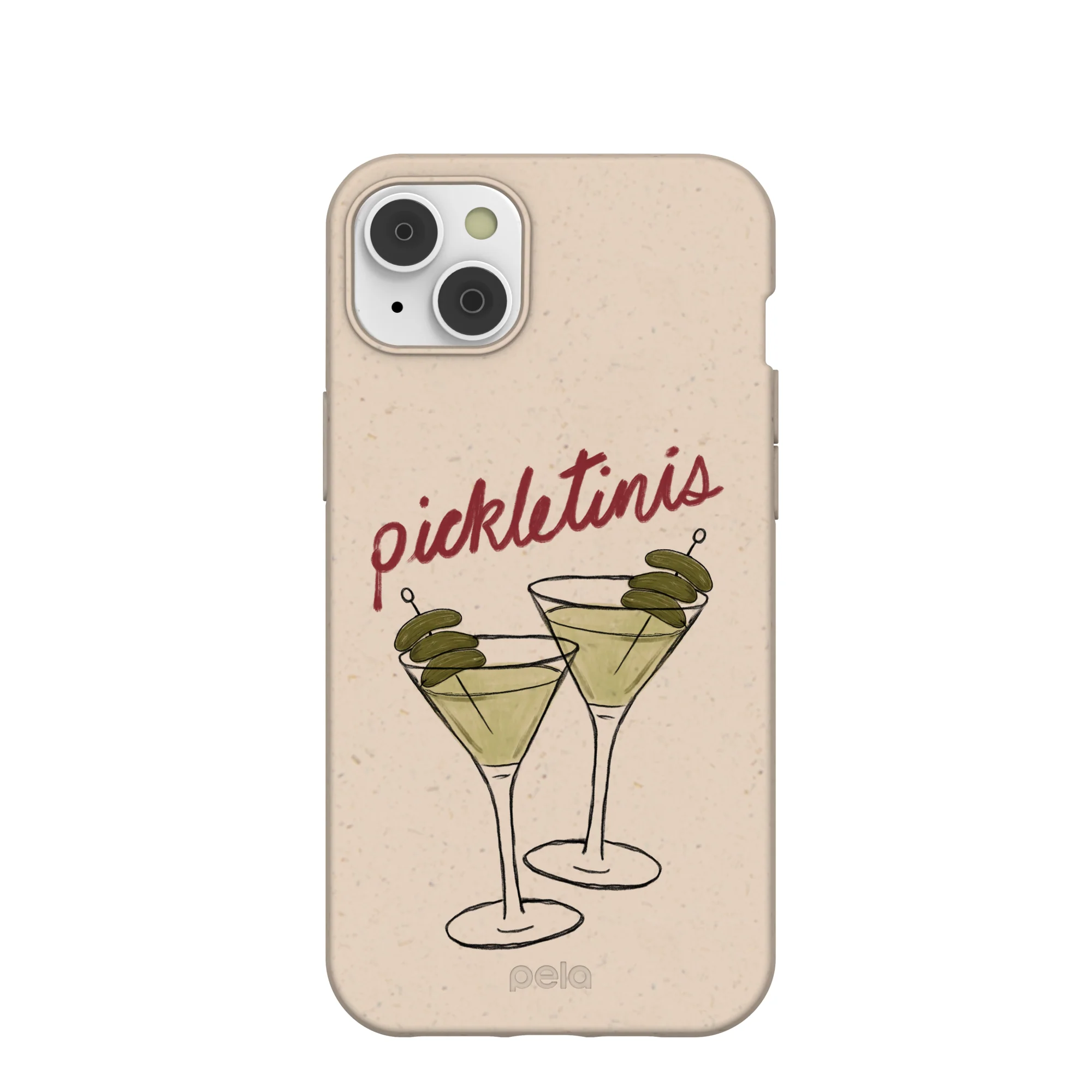 Seashell Pickletinis iPhone 14 Plus Case