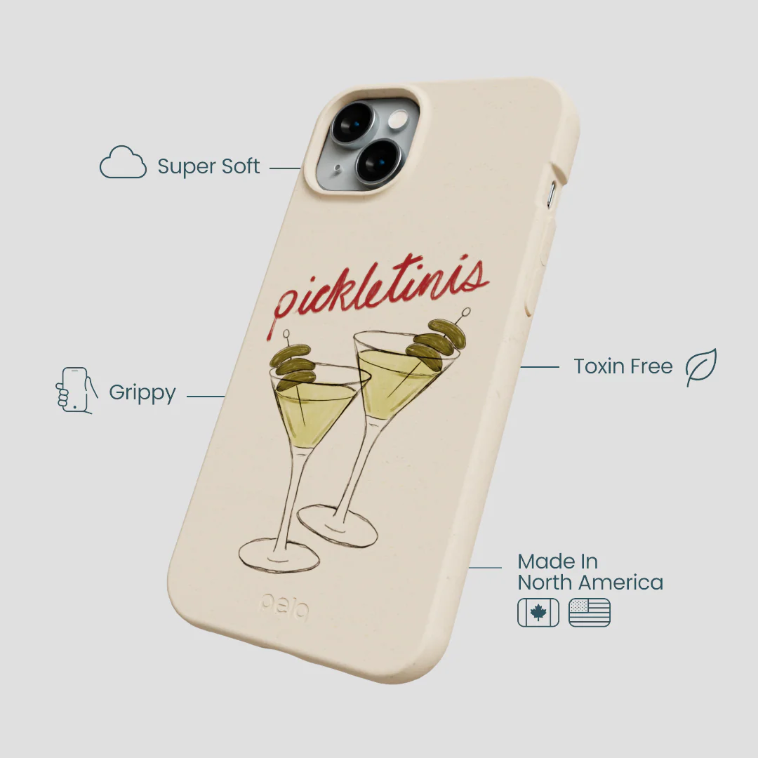 Seashell Pickletinis iPhone 14 Plus Case - Image 4